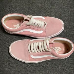 Vans Old Skool Pink and White